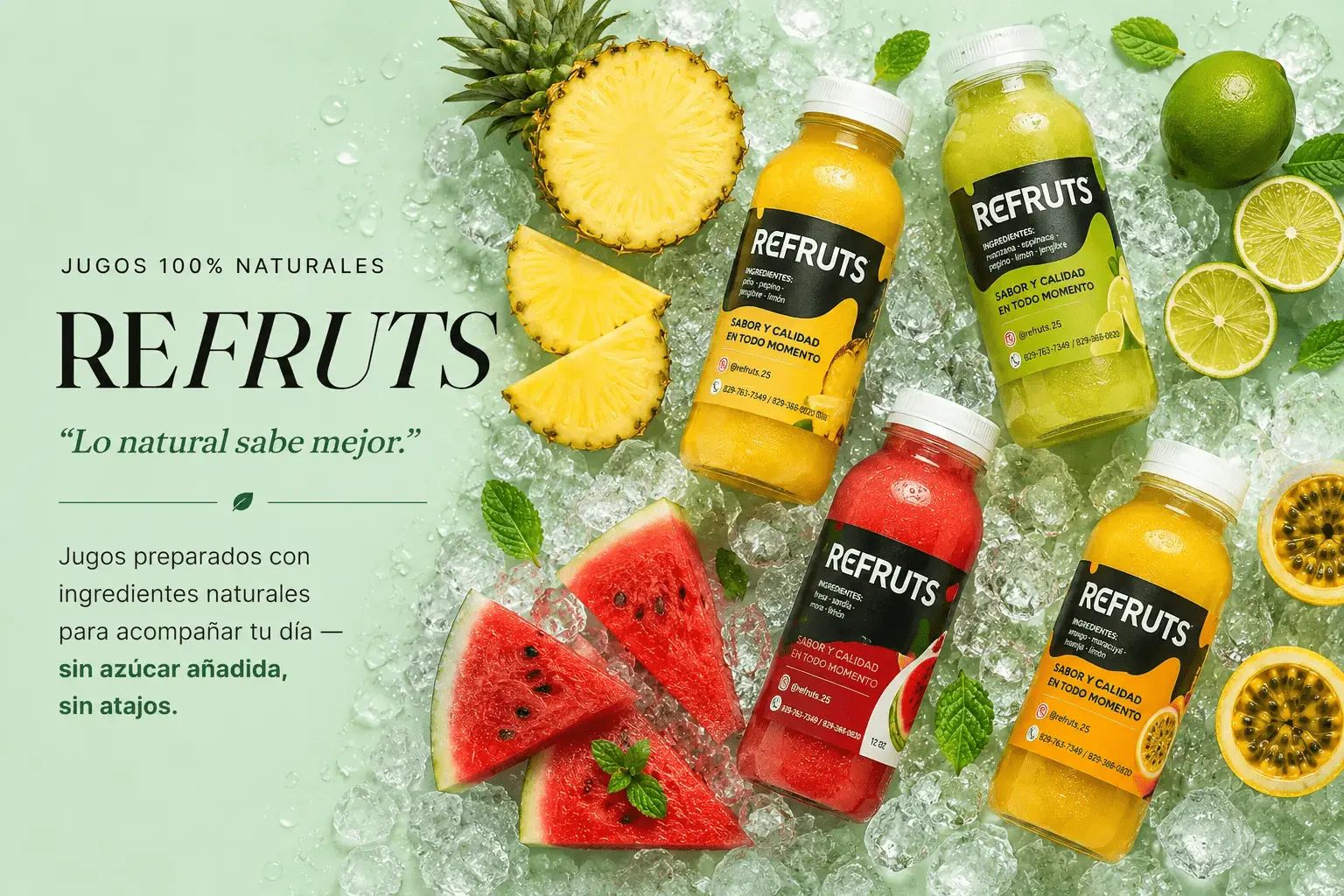 REFRUTS - Jugos 100% naturales